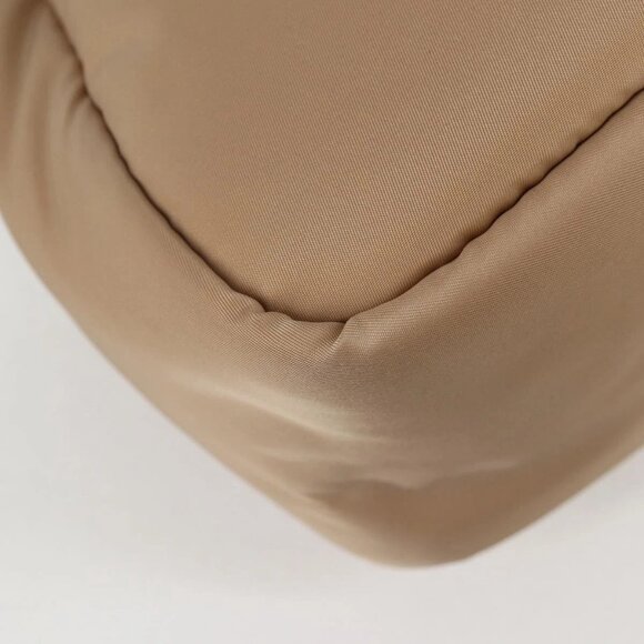 PRADA Hand Bag Nylon 2way Beige Gold Auth 118908SM - Picture 4 of 16